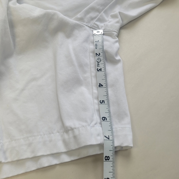 Vintage Tommy Hilfiger Shorts Size 34 White Golf Casual Chino Y2K Mens - Picture 8 of 9